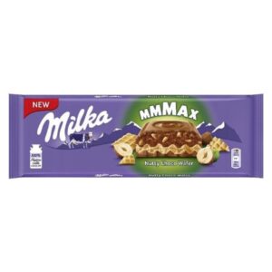 milka mmmax nutty choco wafer 270 gr x 13