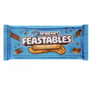 mr beast feastables peanut butter 60 gr x 10